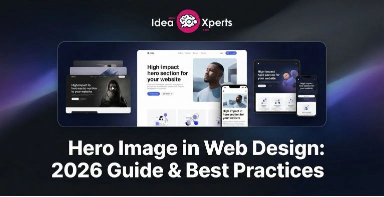 hero image in web design